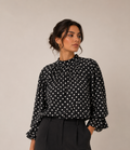 Polka Elegance Blouse