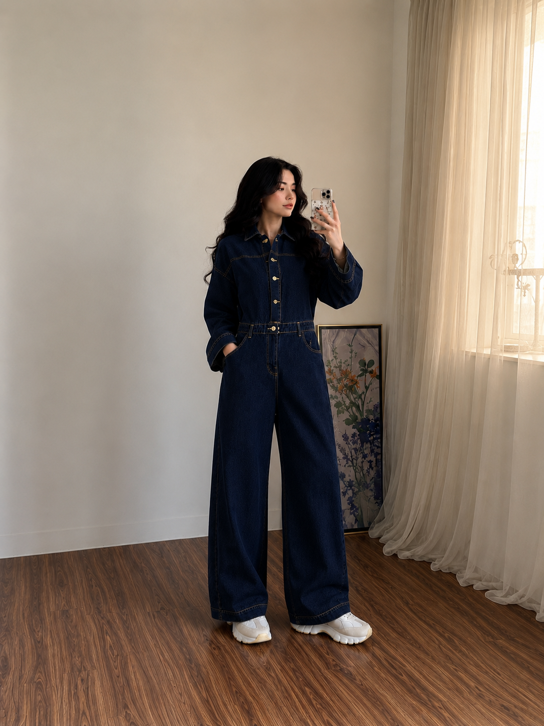 Urban Indigo Denim Jumpsuit