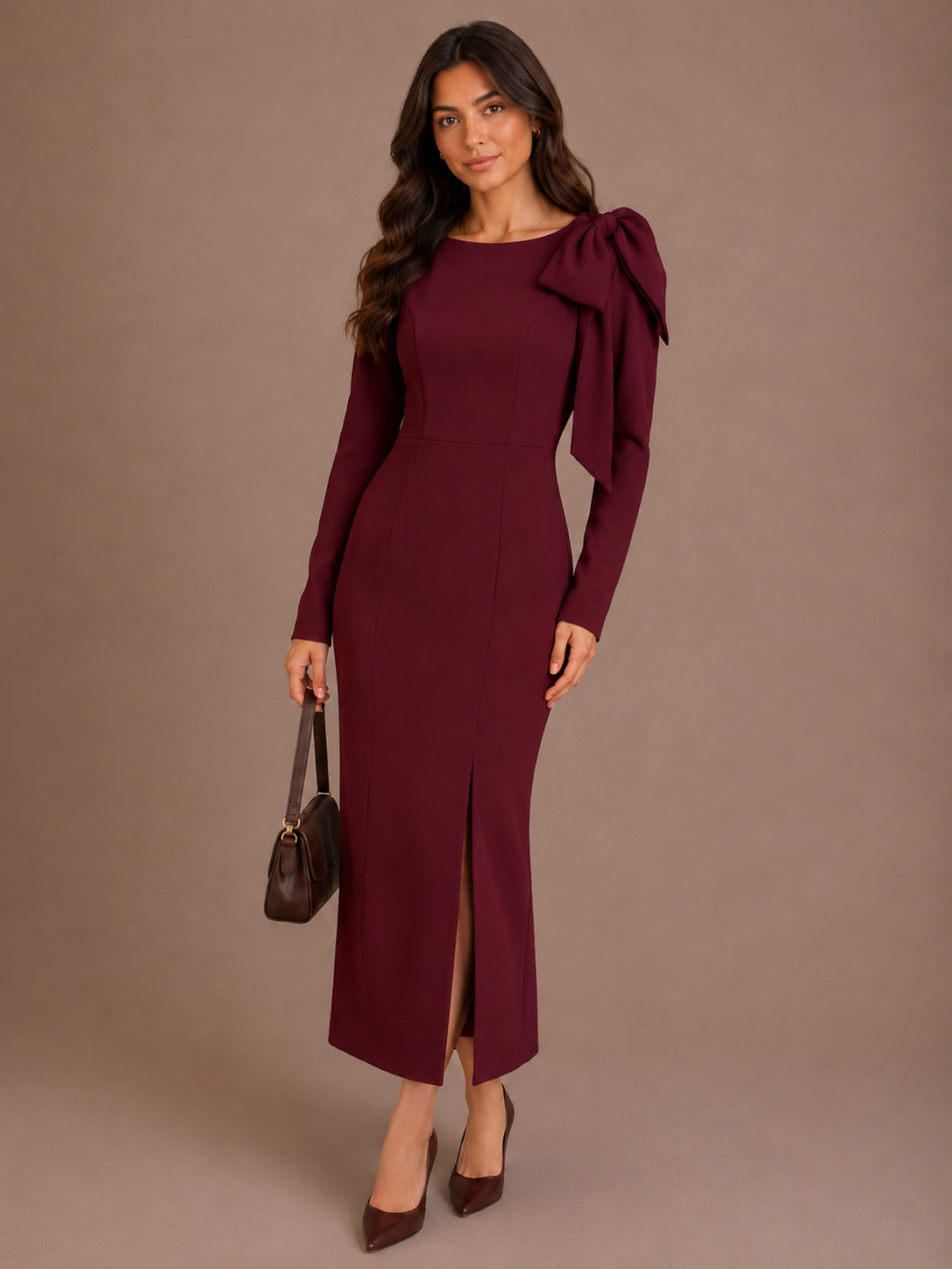 Selin Black Dress