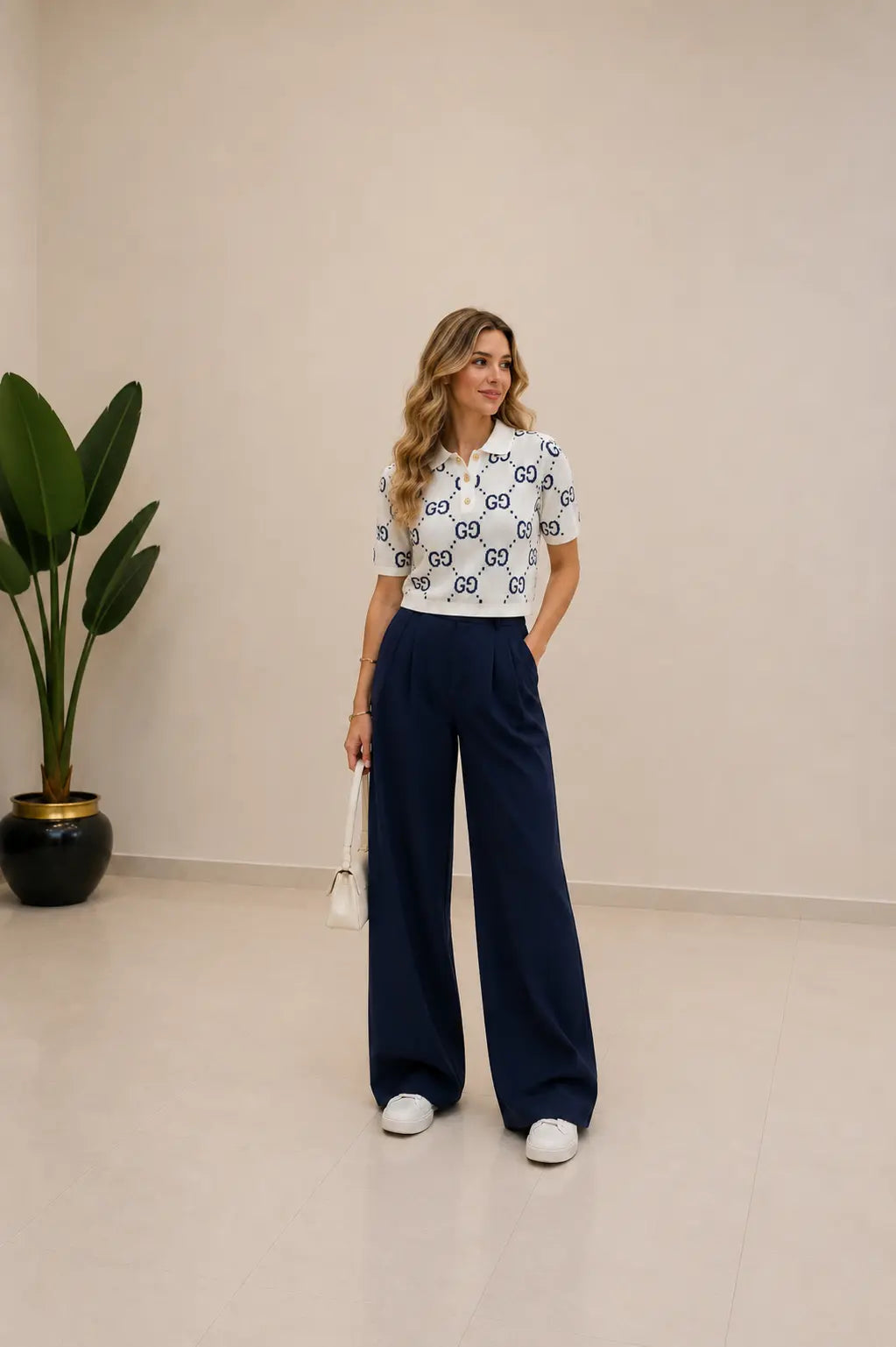 Iconic GG Knit Shirt