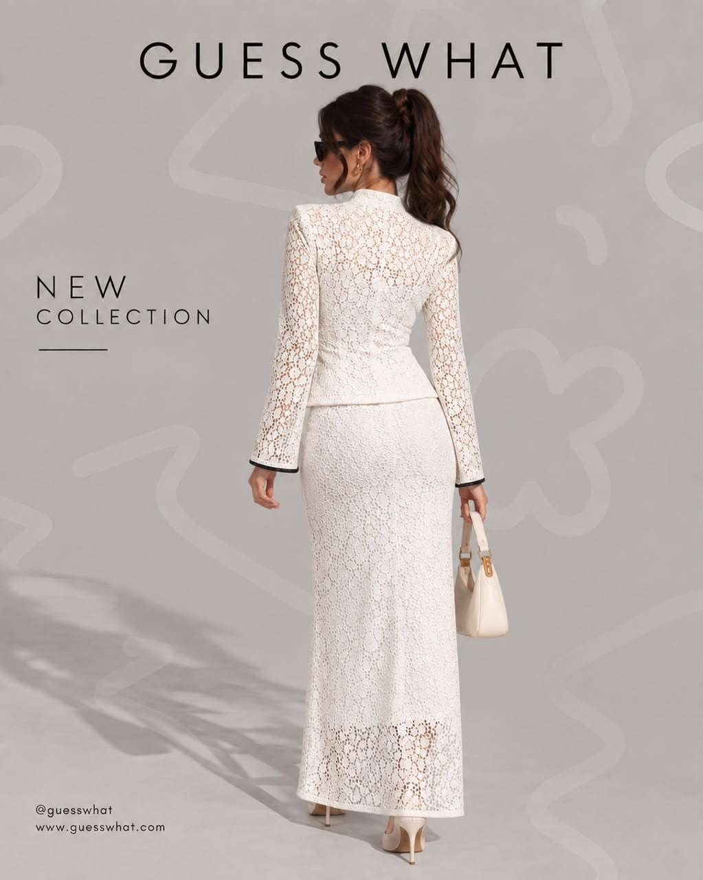 Lace Bow Set