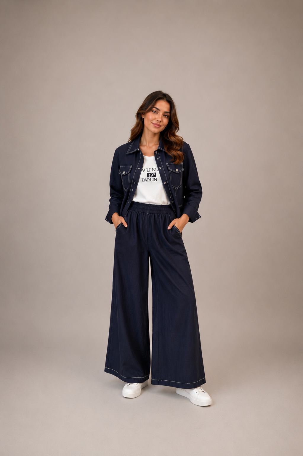 Denim Breeze Set