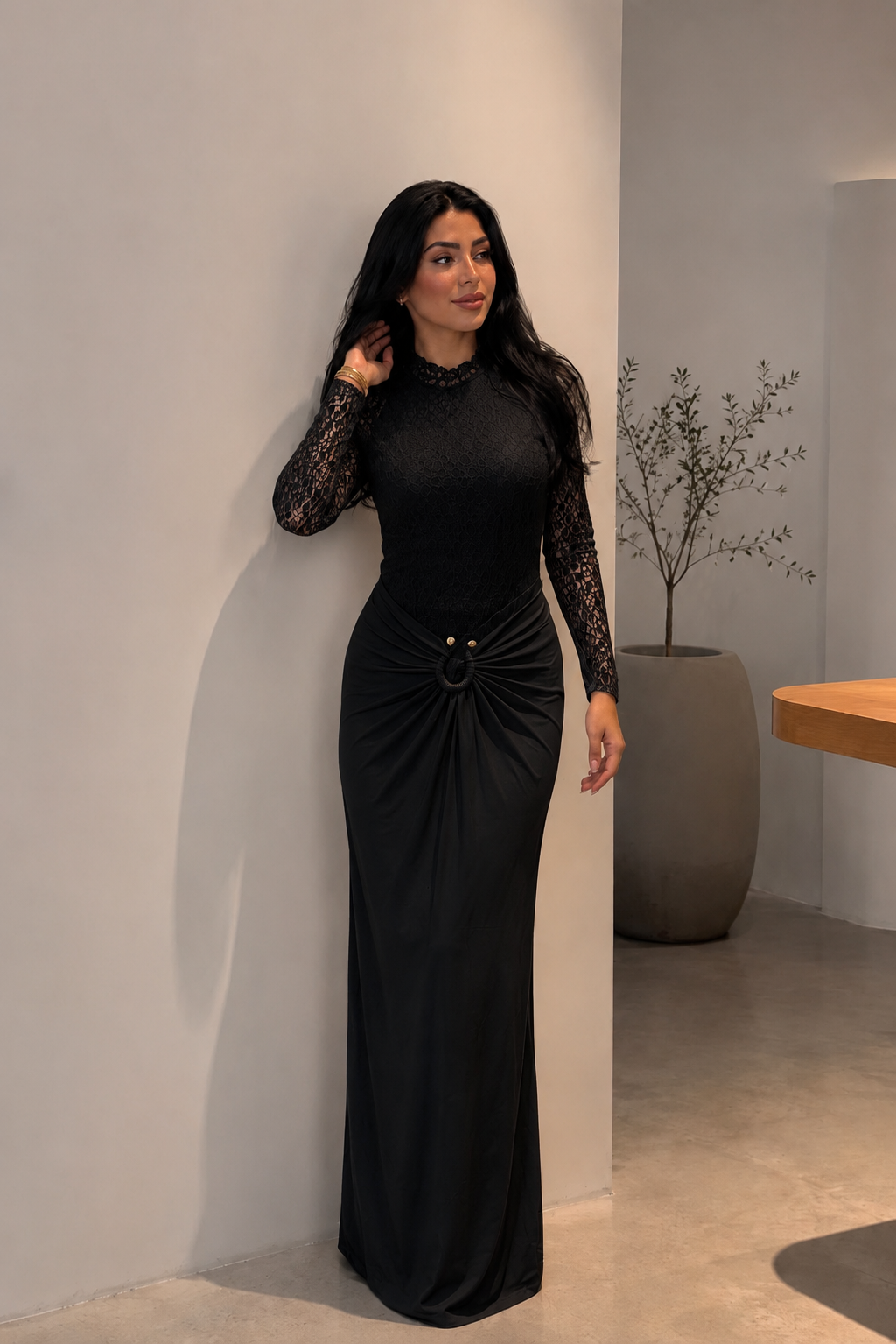 Grace Lace Maxi Dress