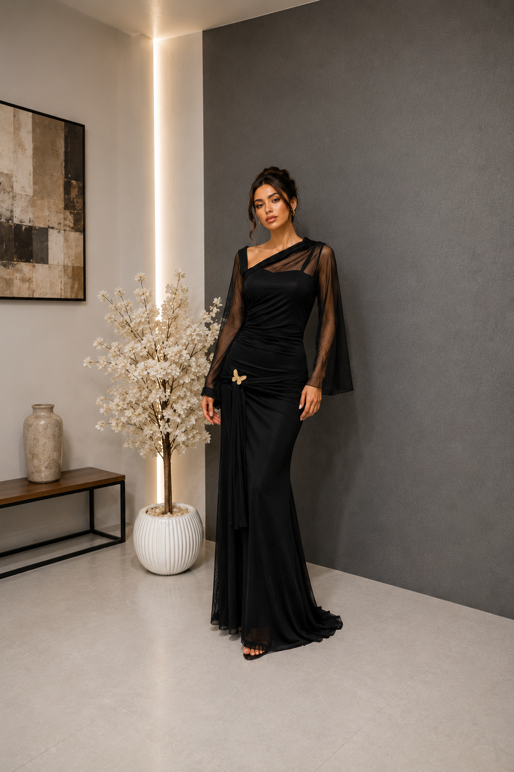 Velvet Grace Dress