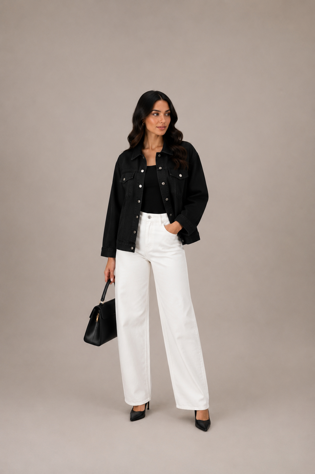 Pure White Denim