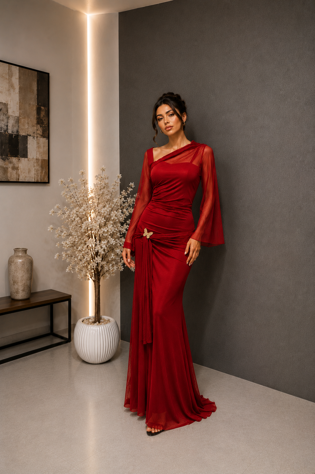 Velvet Grace Dress