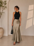 Selene Satin Skirt