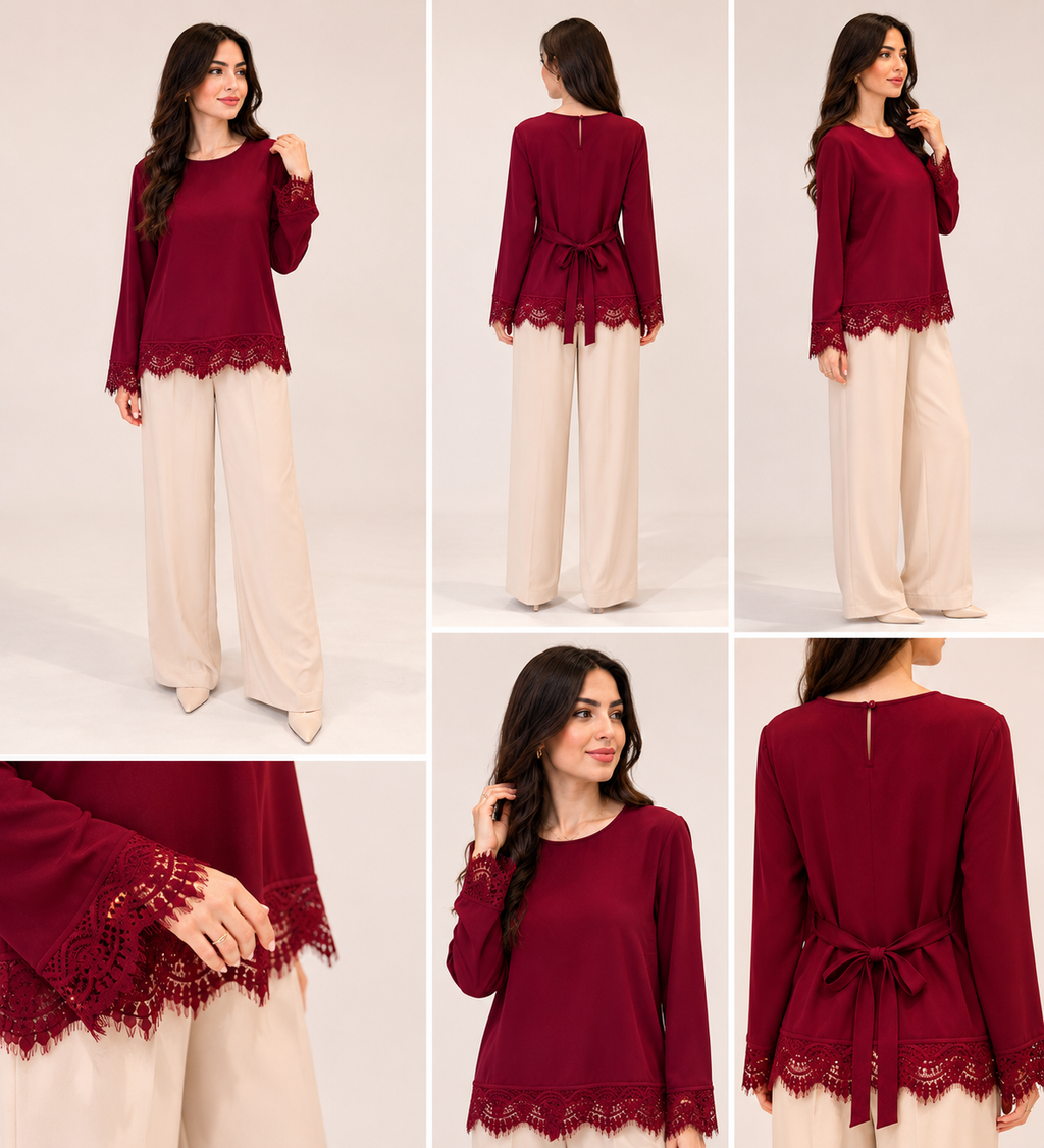 ✨ Rosalie Satin Blous