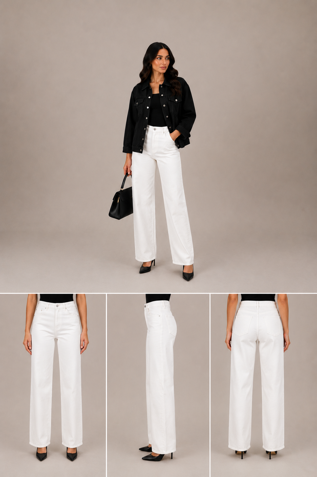 Pure White Denim