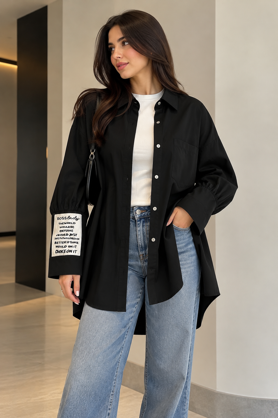 Statement Oversized Shirt