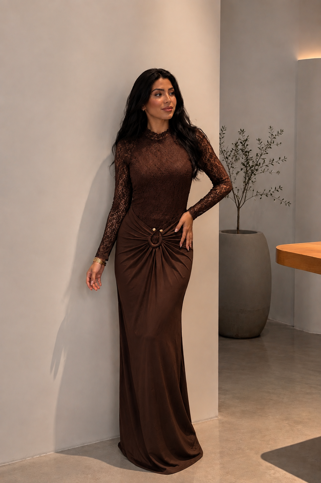 Grace Lace Maxi Dress