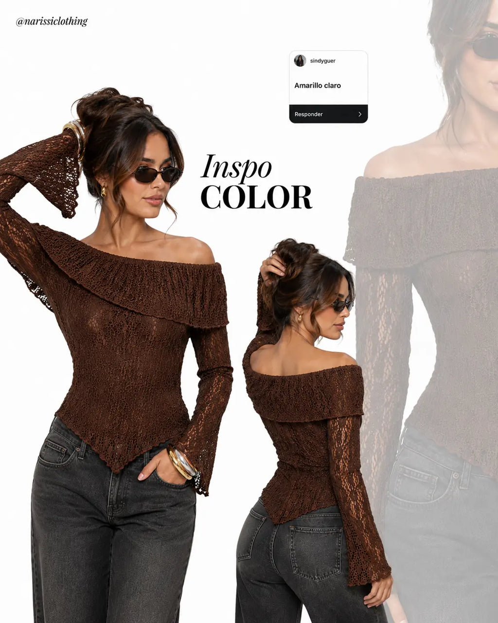 Lace Off-Shoulder Top