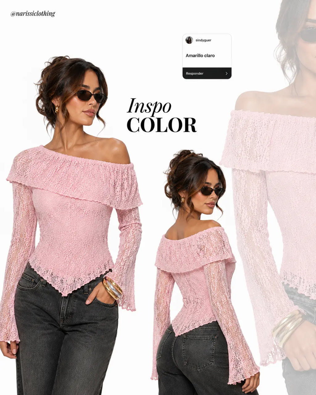 Lace Off-Shoulder Top