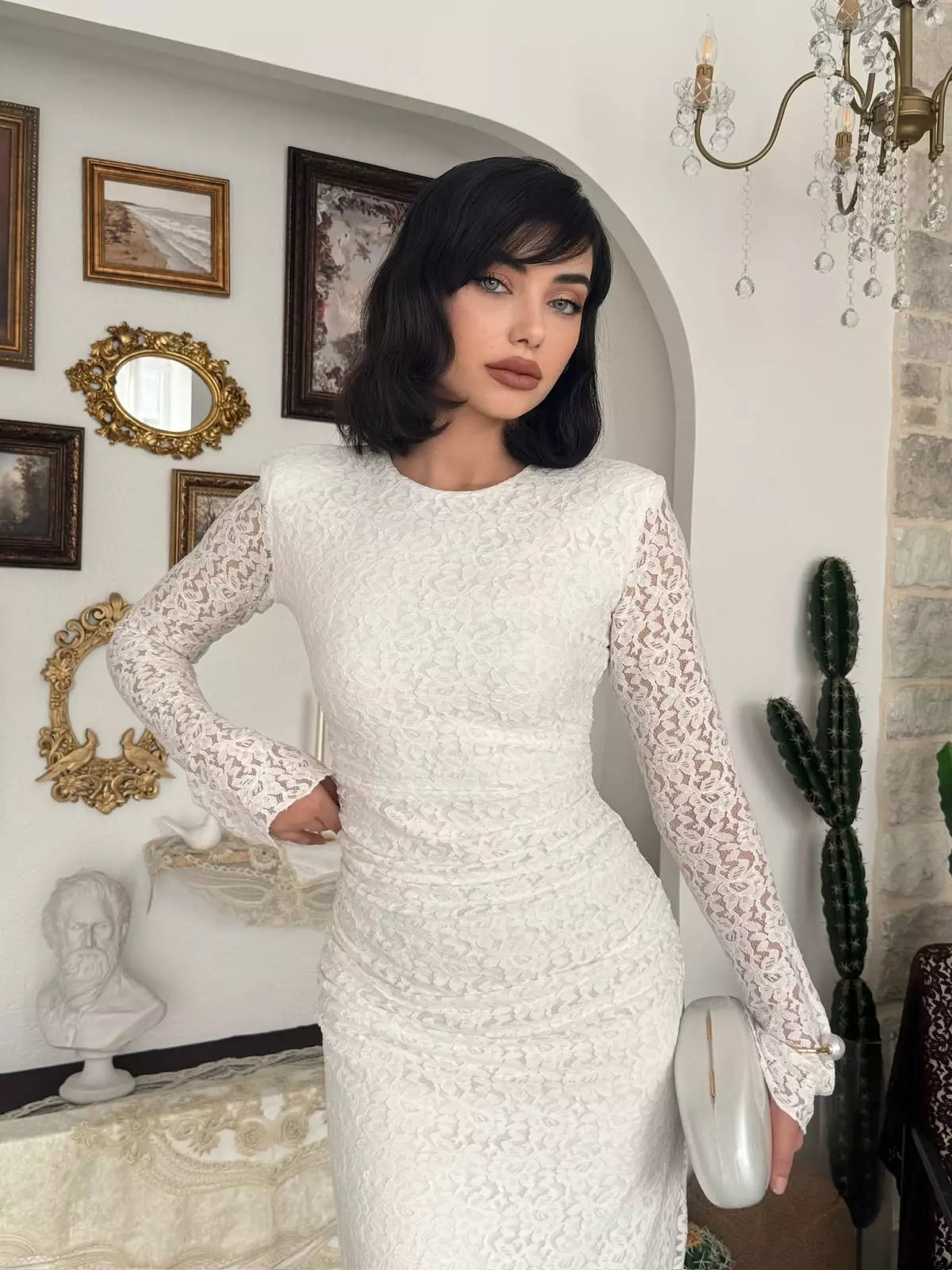 Turkish Vespera Lace Dress