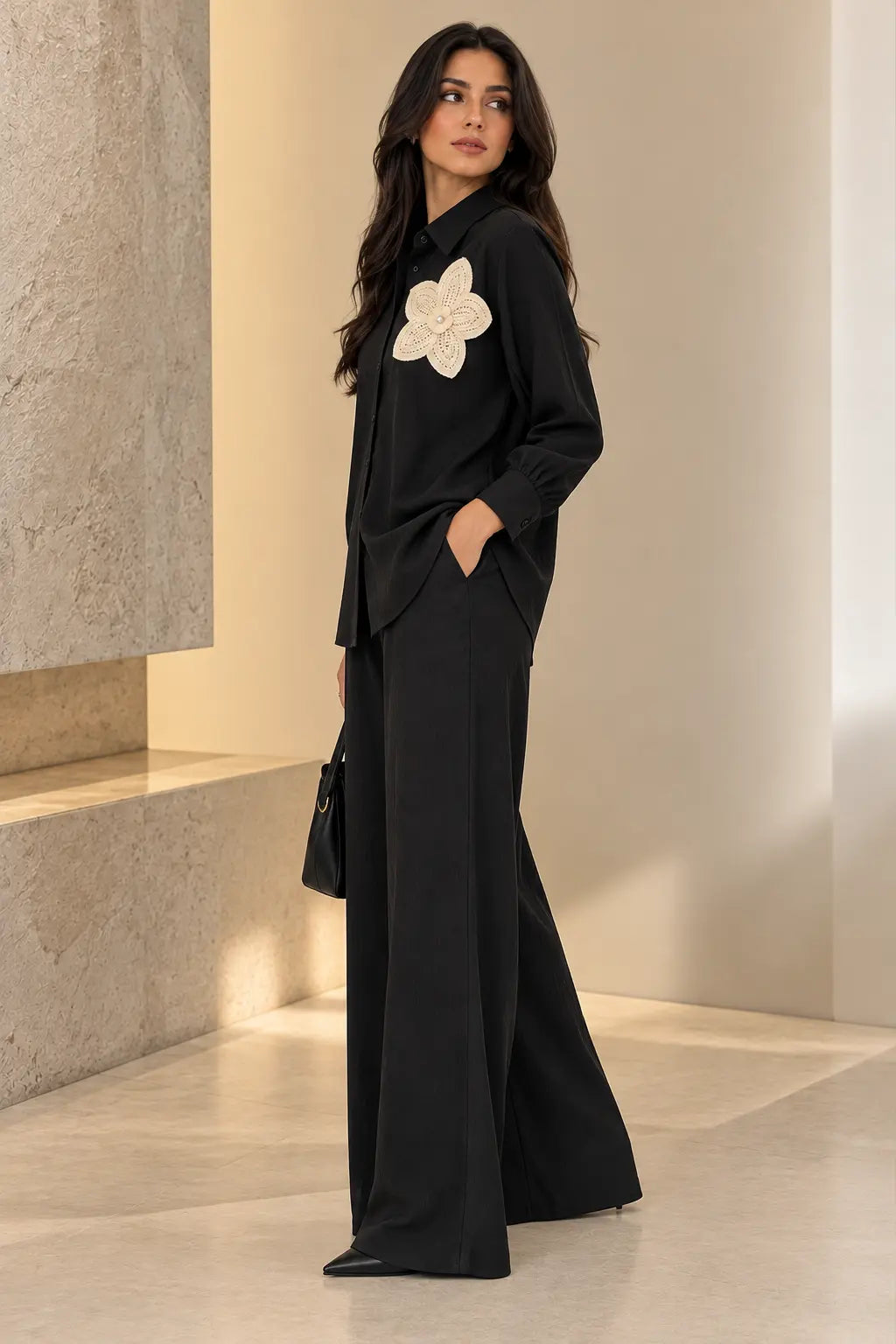 Floral Elegance Two-Piece Set