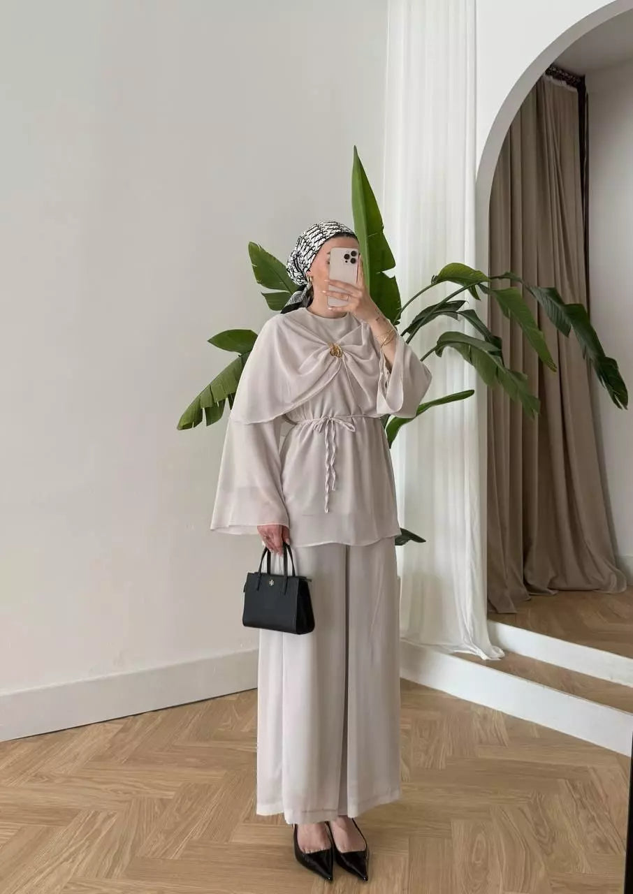 Turkish Draped Co-ord Set
