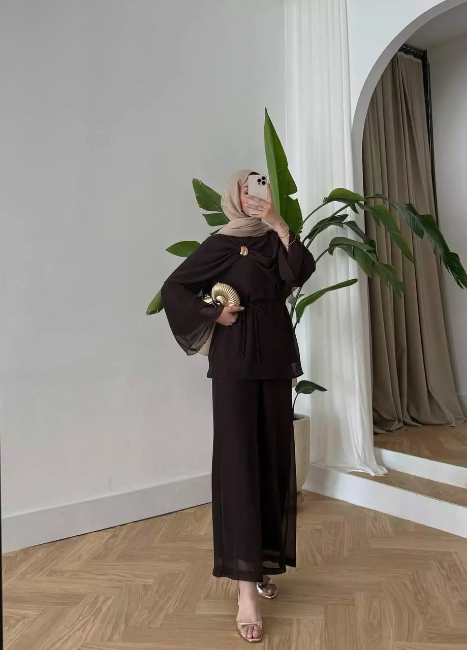 Turkish Draped Co-ord Set