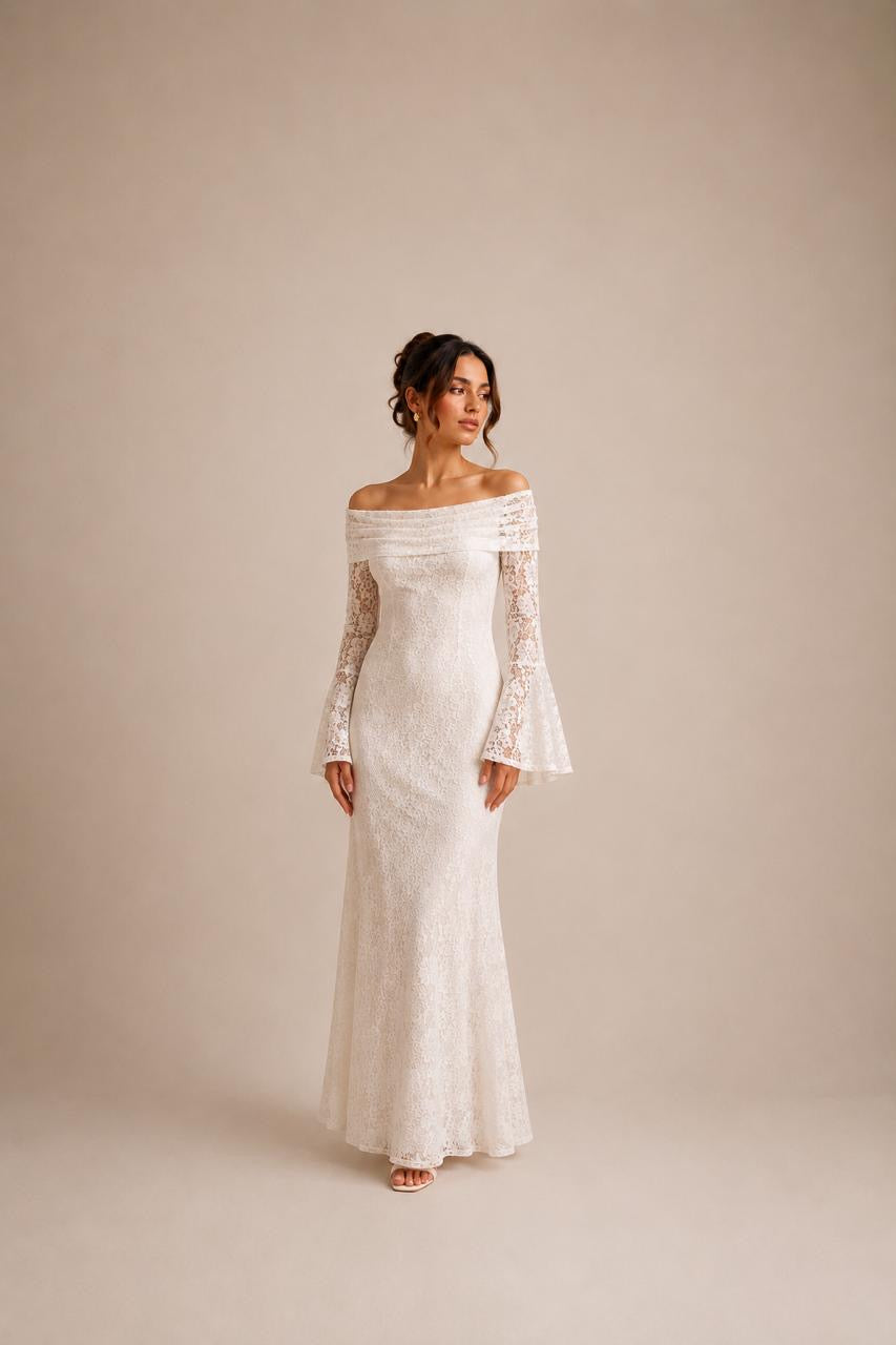 Off shoulder dress