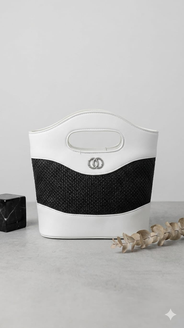 Monochrome Grace Bag